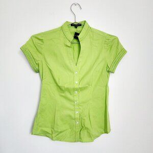 NWT. Express Slim Short Sleeve Shirt, Size XXS